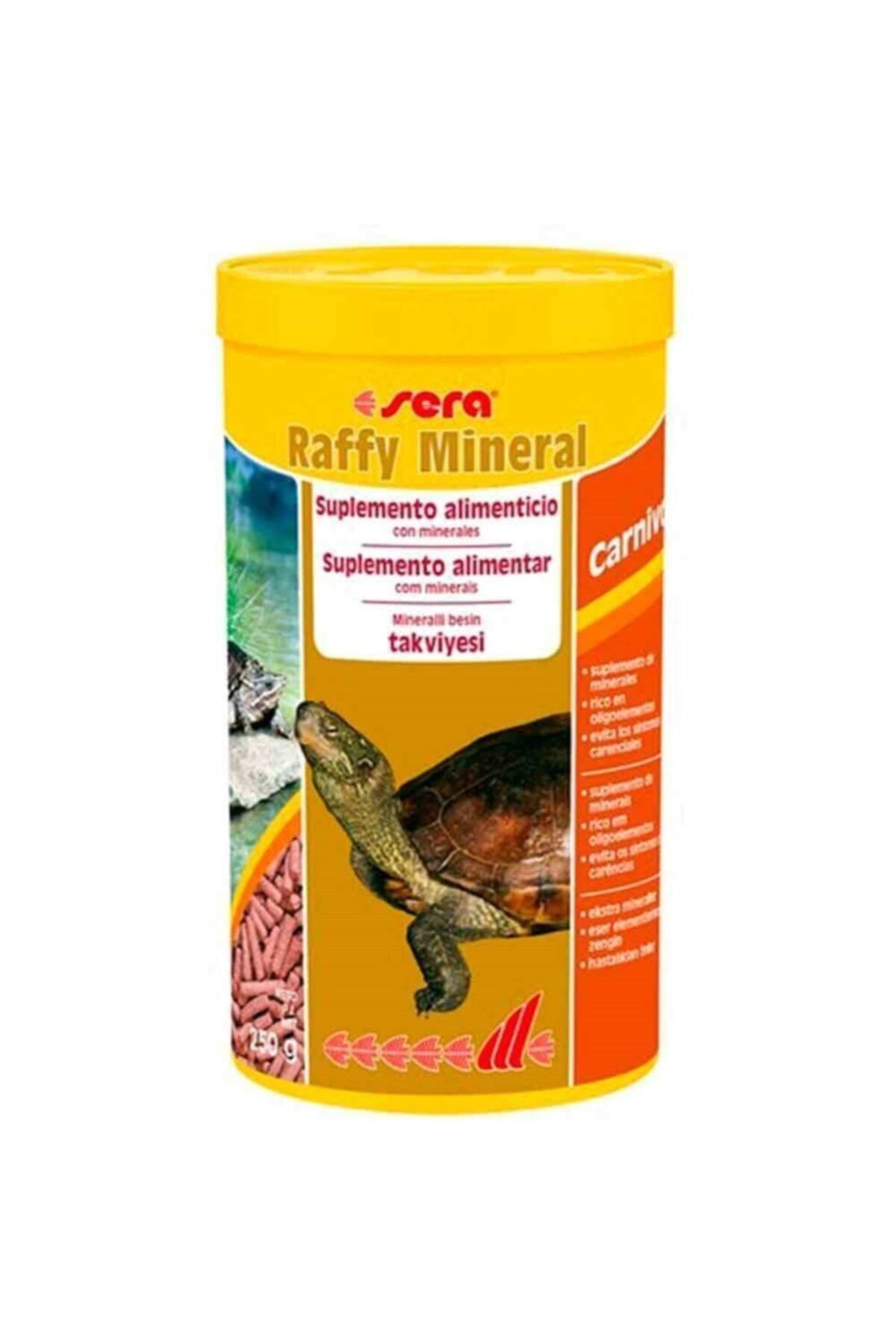 SERA Raffy Mineral Kaplumbağa Ve Sürüngen Yemi 250 Ml