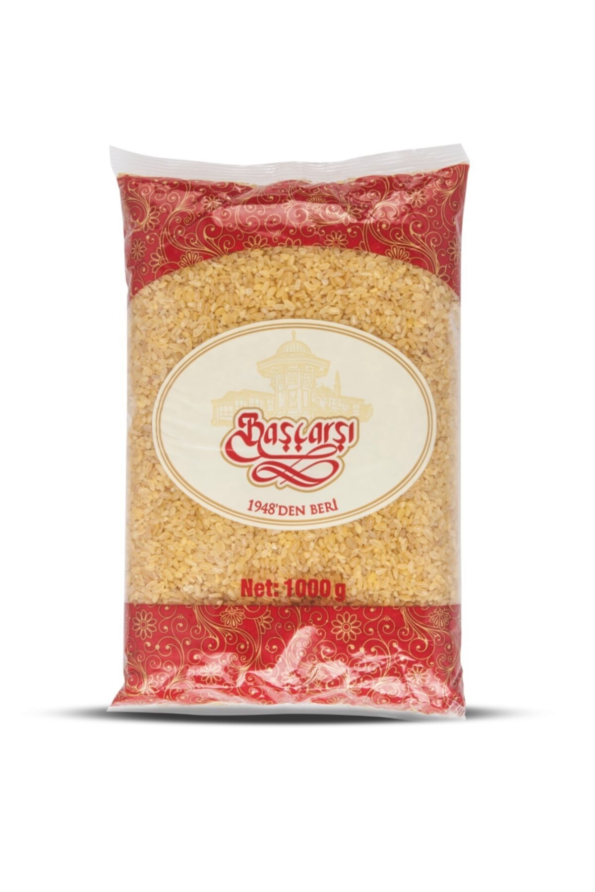 BAŞÇARŞI Yerli Lüks Pilavlık Bulgur 1 Kg X 3 Adet