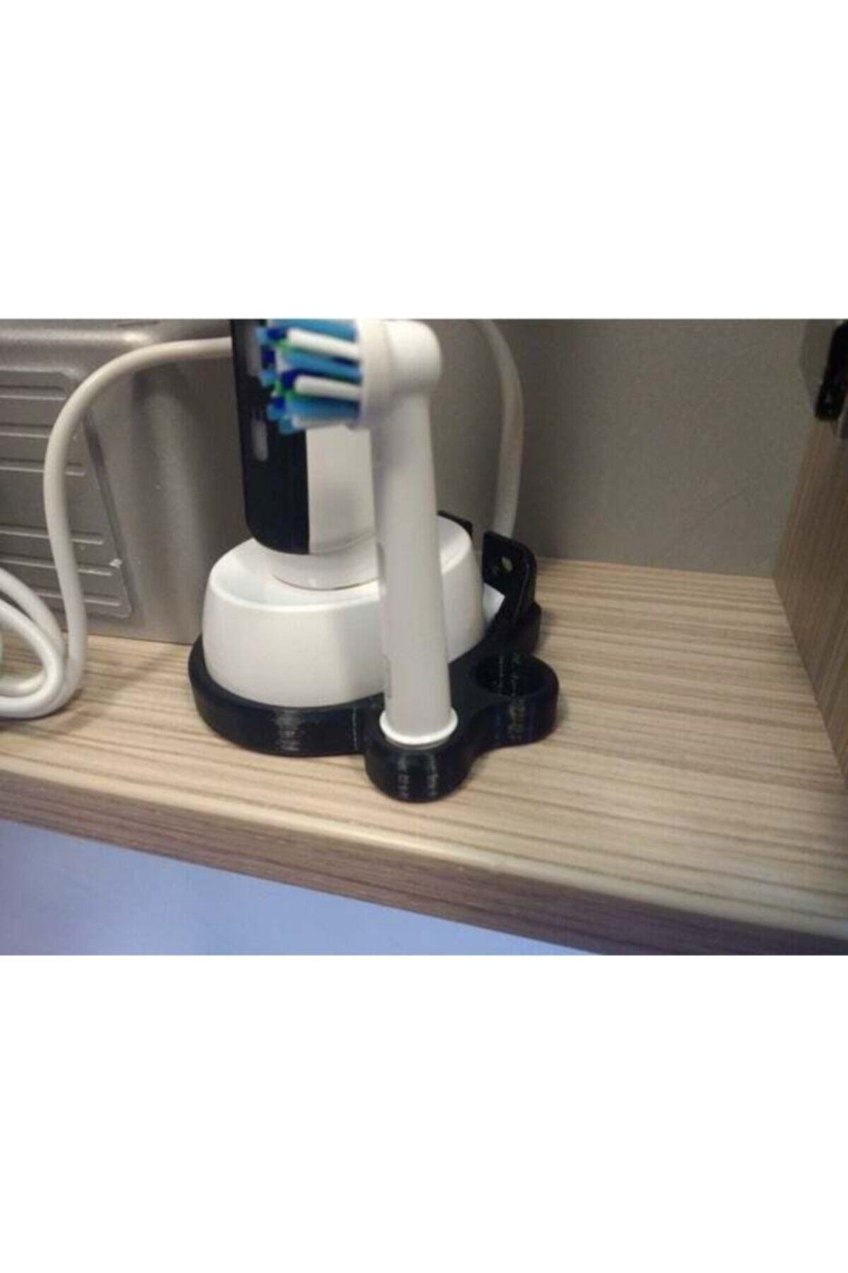 3 boyutlu dükkan Oral-b Diş Fırçası Standı-diş Fırçalık-siyah