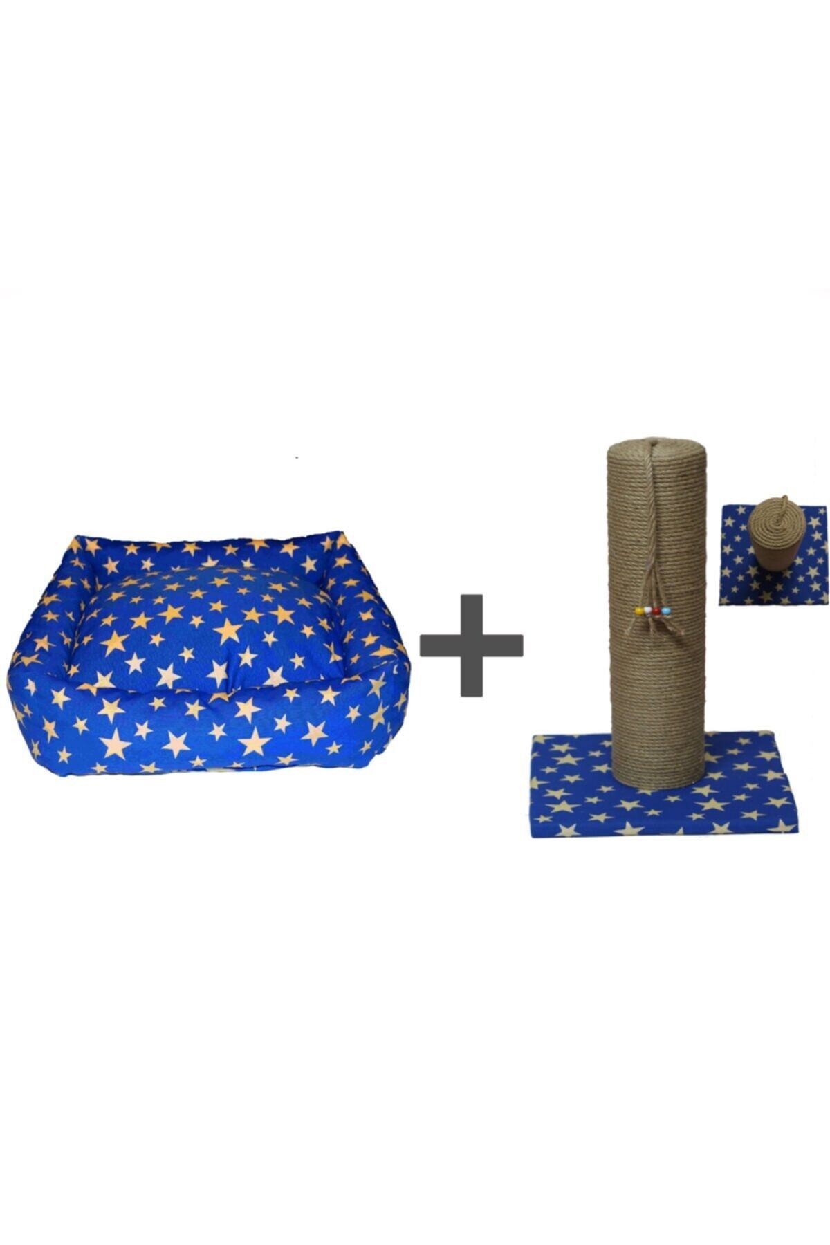 Hesaplı Pet Kedi Yatağı + Kedi Tırmalaması Tırmalama Tahtası-süper 2'li Set