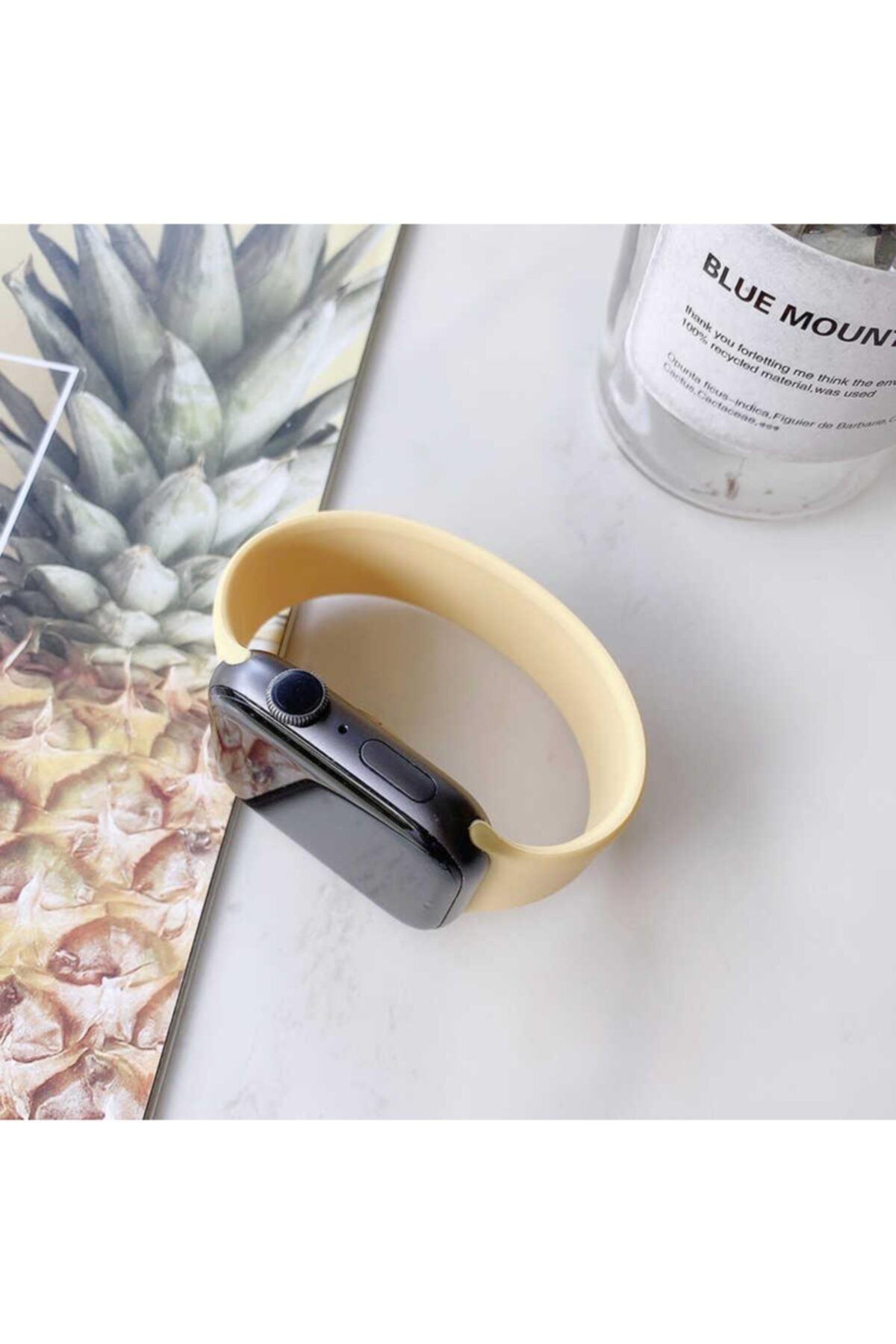 Ekol Aksesuar Apple Watch 40mm Krd-31 Solo Loop Large Kılıf Orjinal Deri Kordon