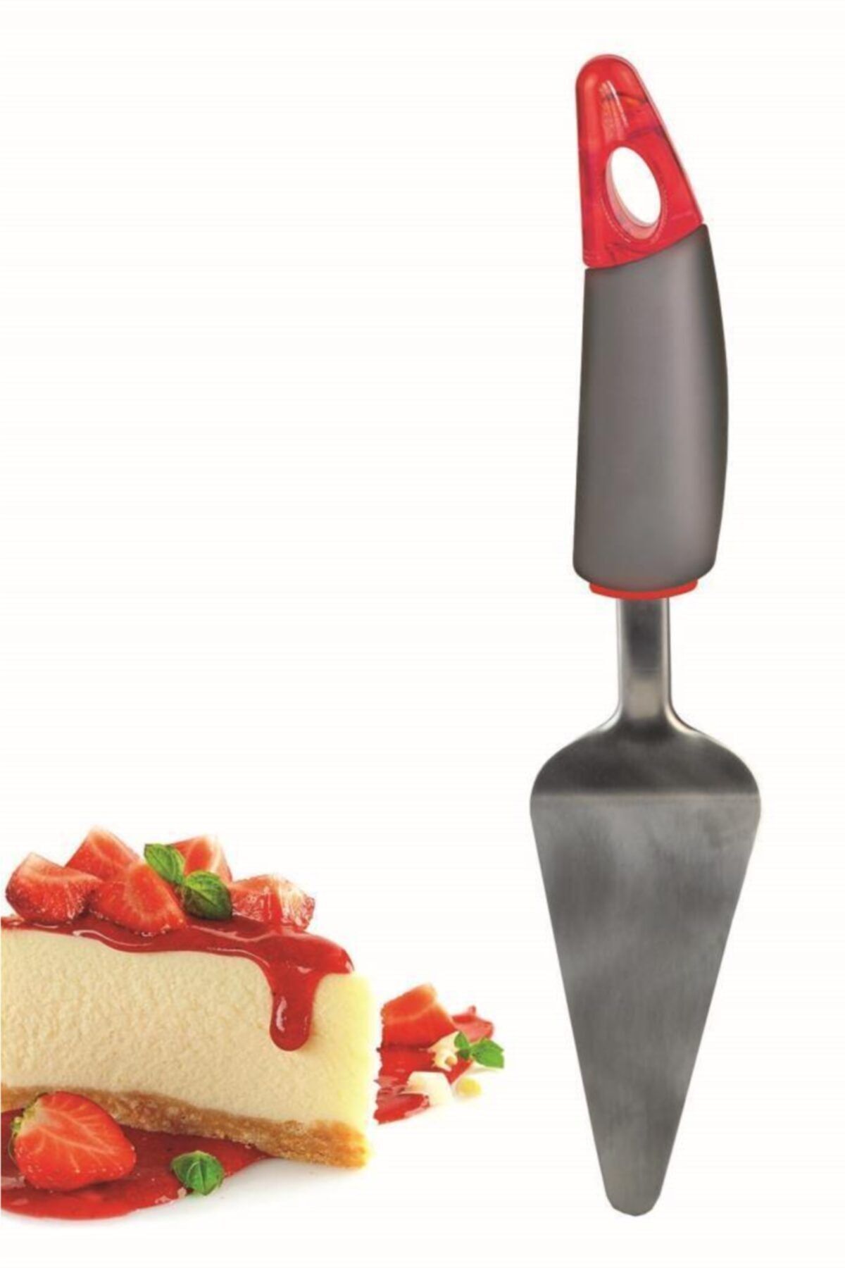 Herevin Gri Renk Metal Spatula