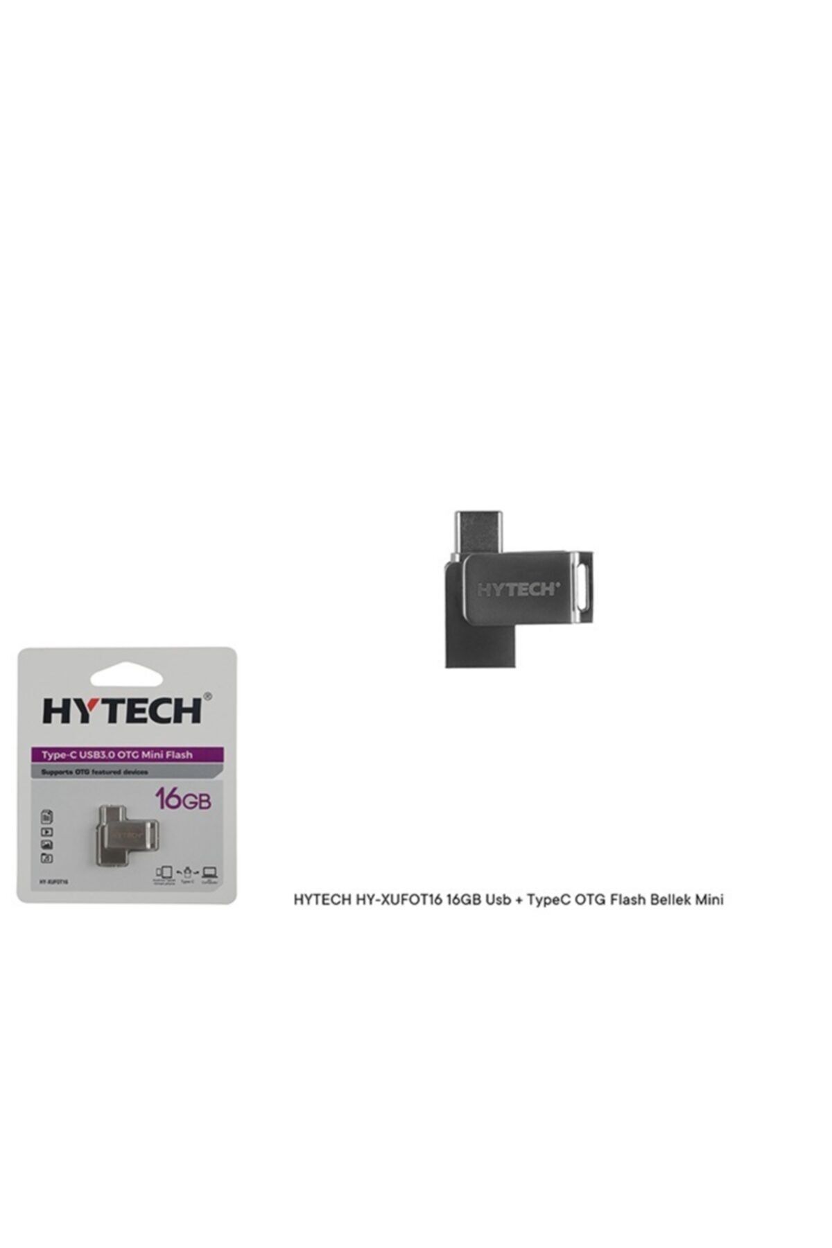 Hytech Hy-xufot16 16gb Type-c Otg Flash Bellek