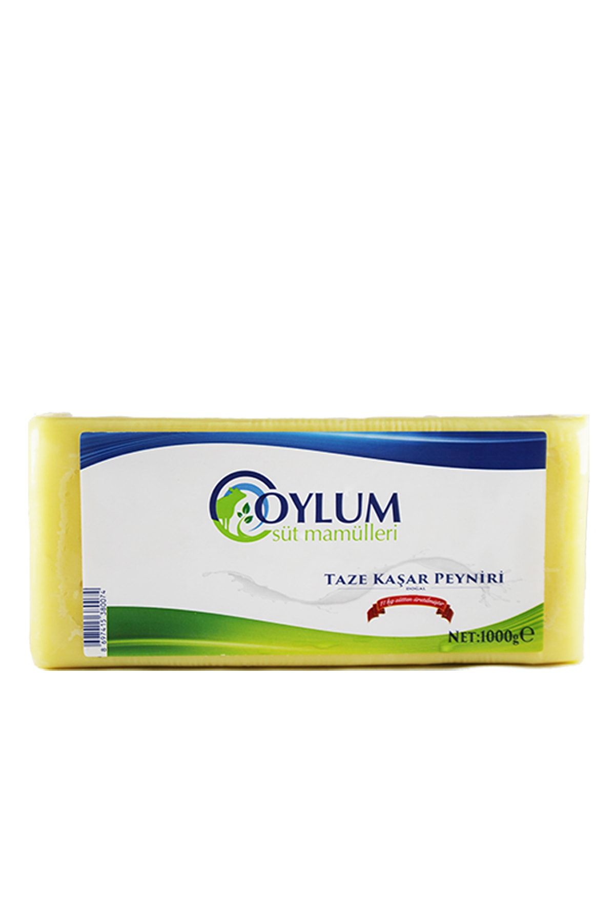 Oylum Süt Taze Kaşar Peyniri 1000g X2