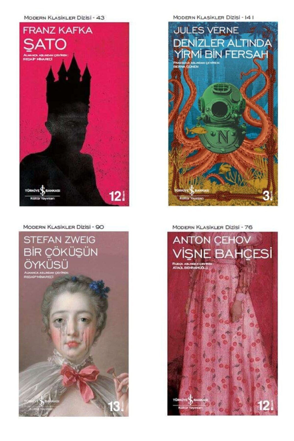 İş Bankası Kültür Yayınları Modern Klasikler Dizisi 4 Kitap Set