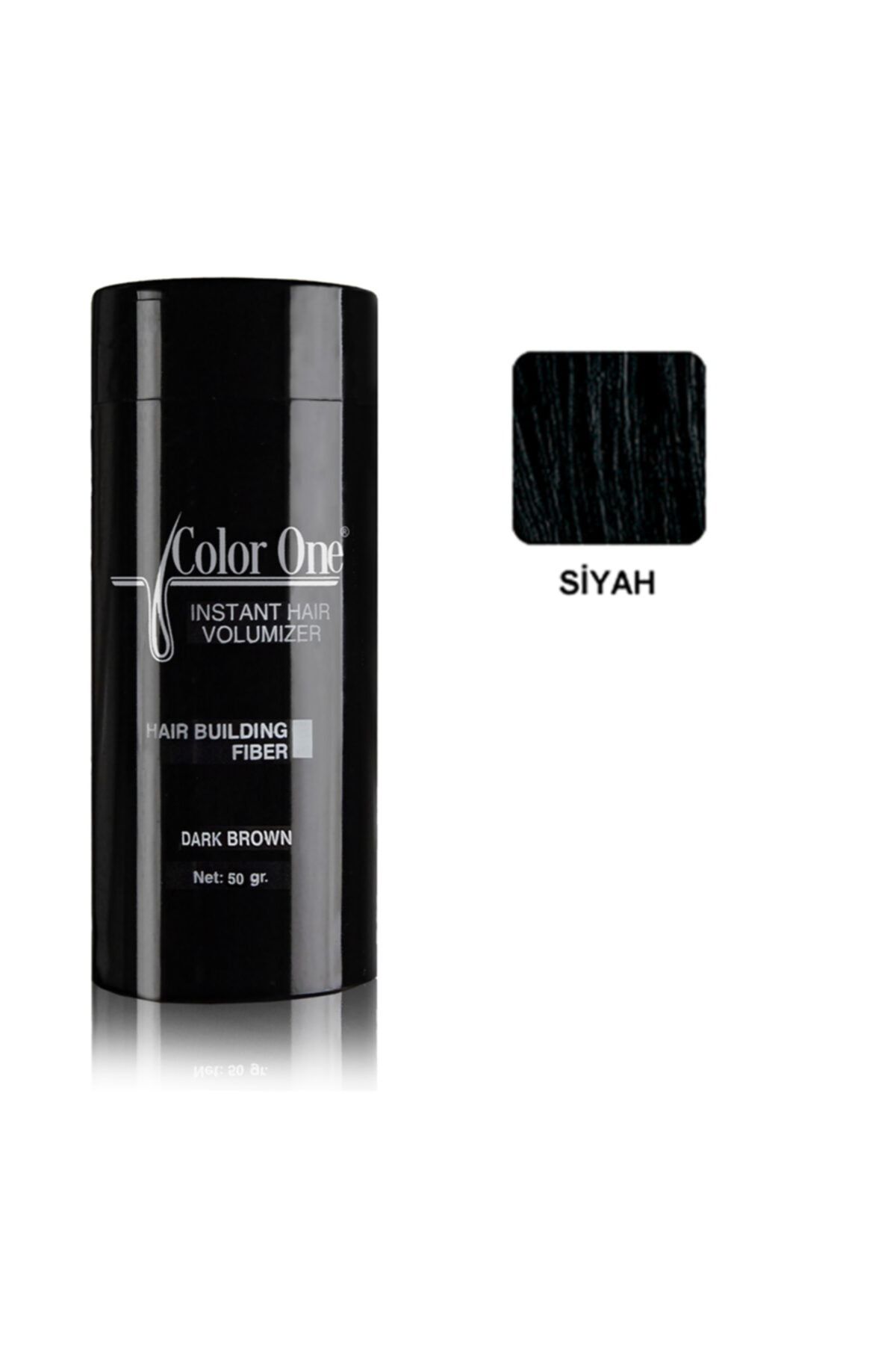 Color One Siyah Saç Tozu Topik 50 gr