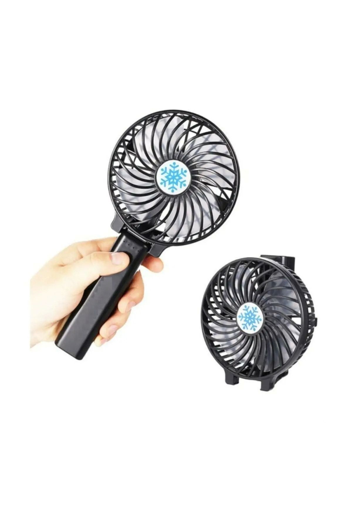 Mobee Şarjlı Mini Fan Masa Üstü Vantilatörü Usb Soğutucu Sessiz El Fanı