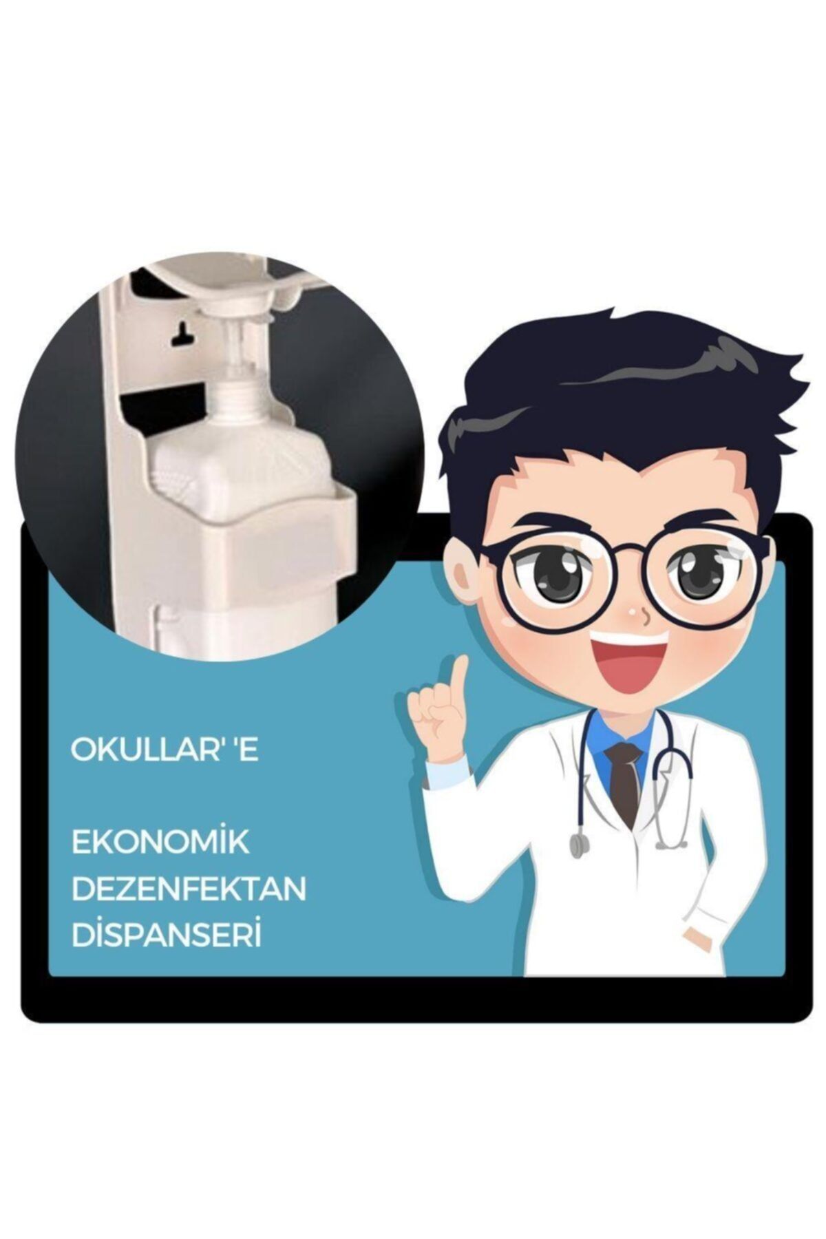 WShop Wf Okul Için Dezenfektan Aparatı,