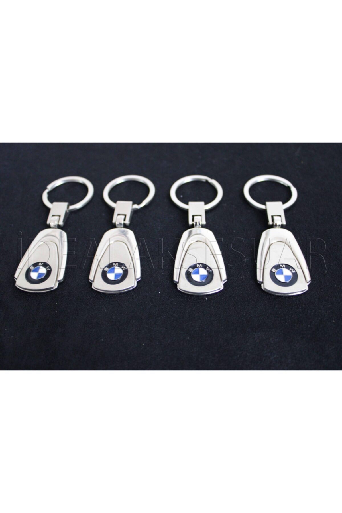 idealaksesuar Bmw Metal Oval Anahtarlık Şık Kaliteli Aksesuar Çanta Araba New