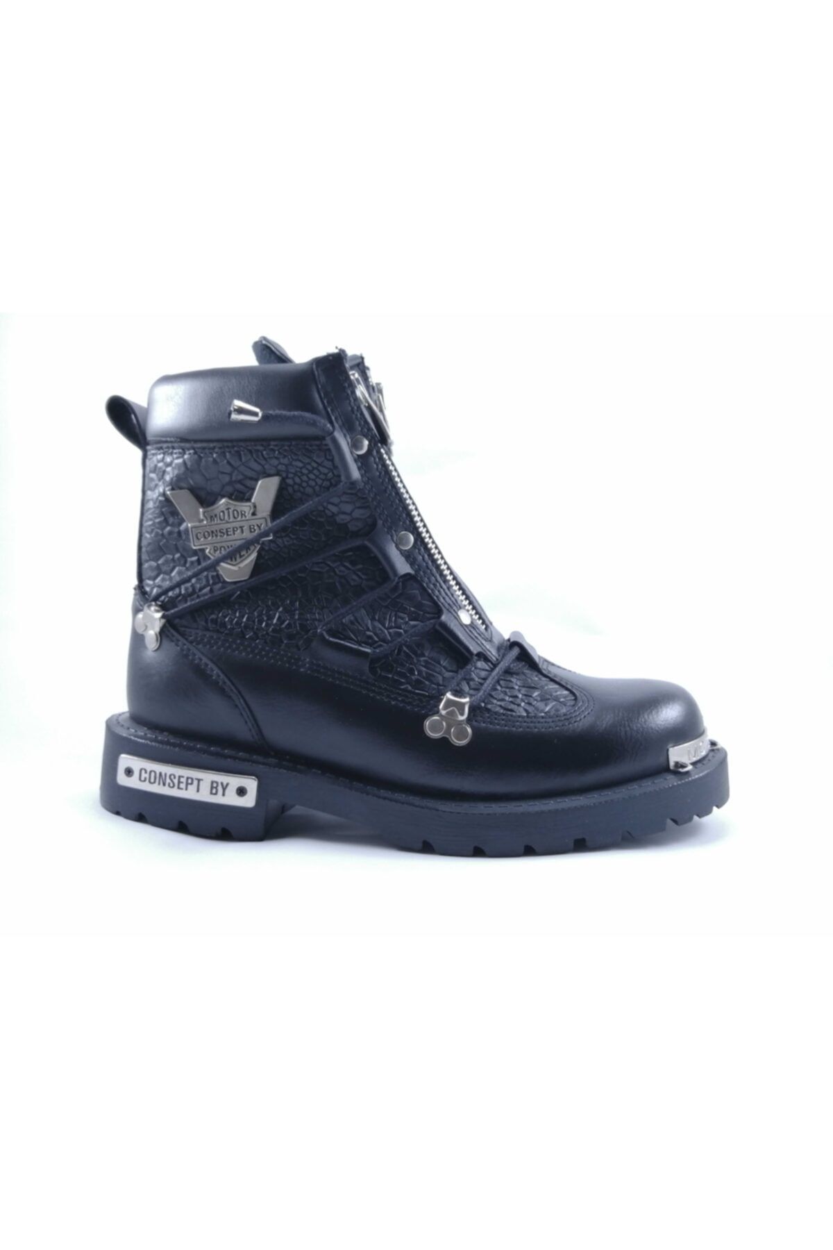 By Boots Erkek Siyah Boğazlı Bot