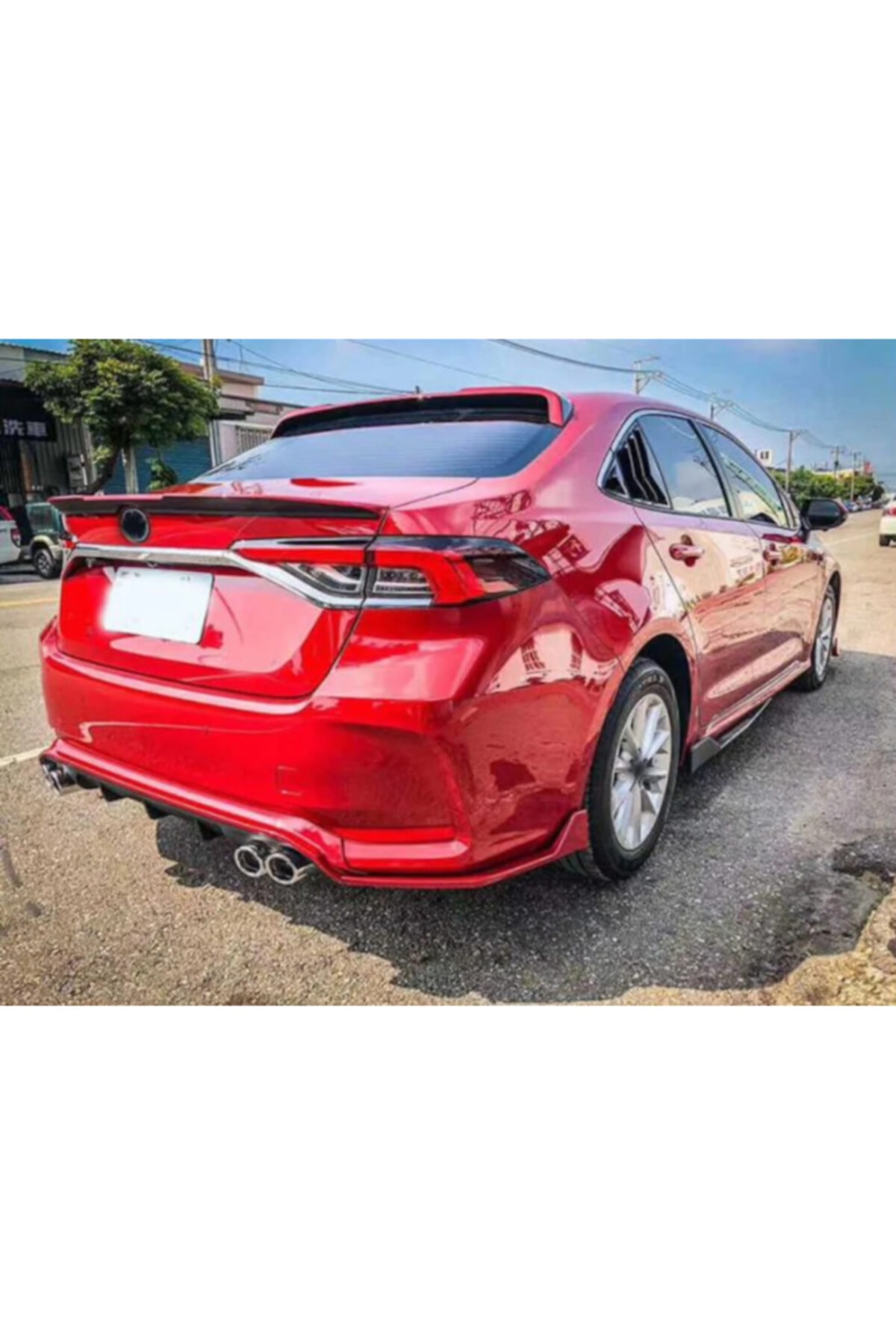 NamTuning Toyata Corolla Voltex Spoiler Piano Black 2019 Ve Üzeri