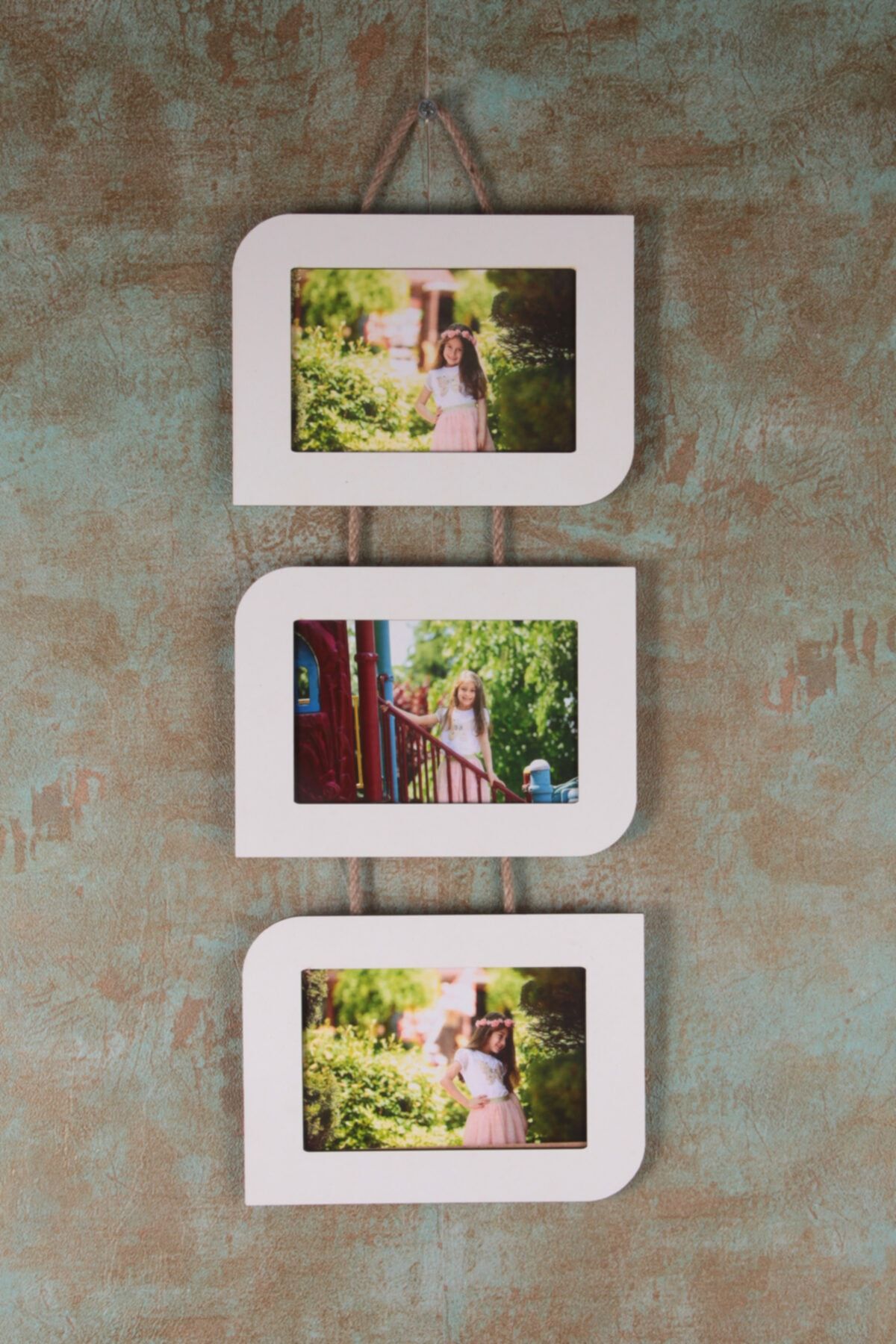 raman fotoğrafçılık 10 X 15 3 Lü Ipli Çerçeve
