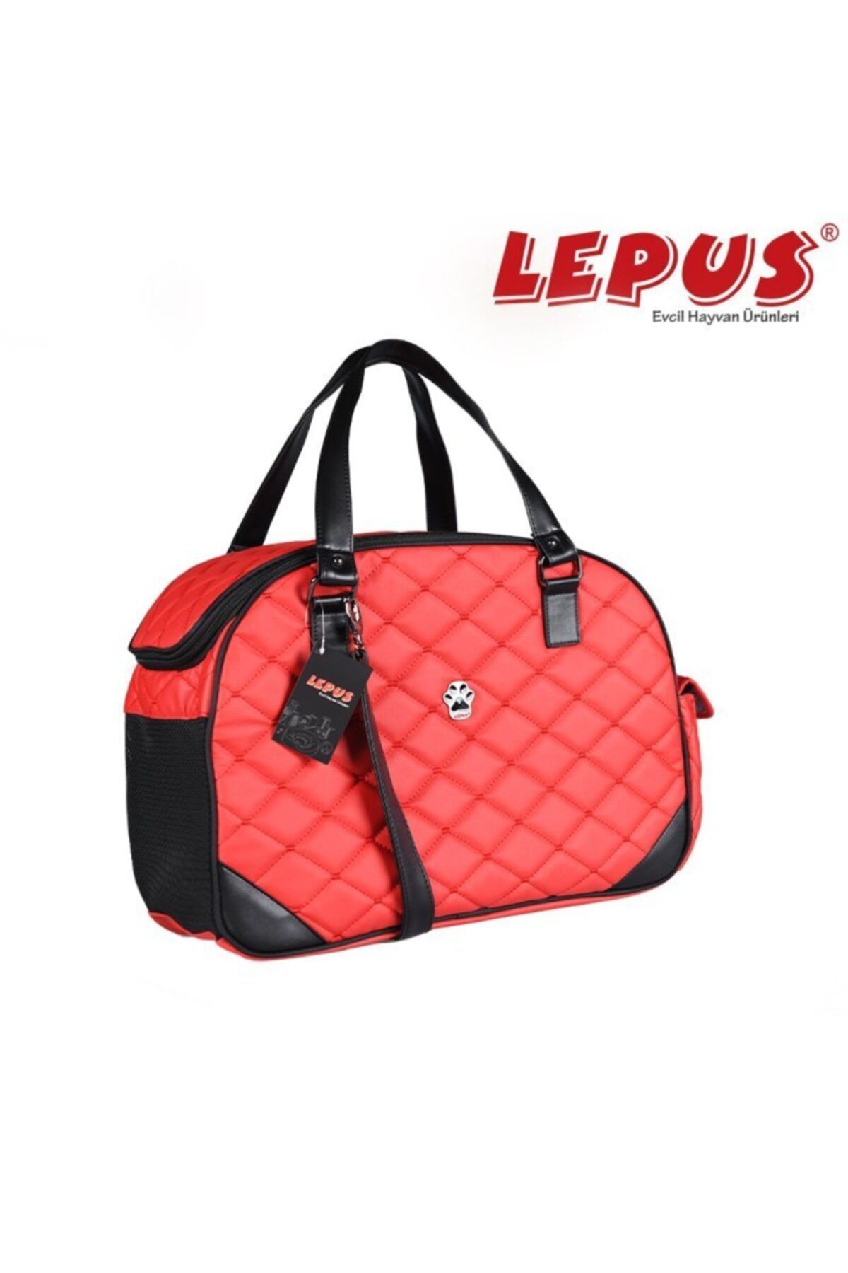 Lepus Luxury Bag Kırmızı Taşıma Çantasım Boy
