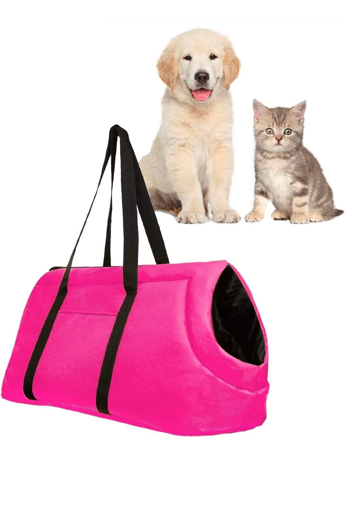 Ankaflex Highconcept Evcil Hayvan Fuşya Renk El Omuz Çantası Kedi Köpek Taşıma Çantası Pet Seyahat Çantası