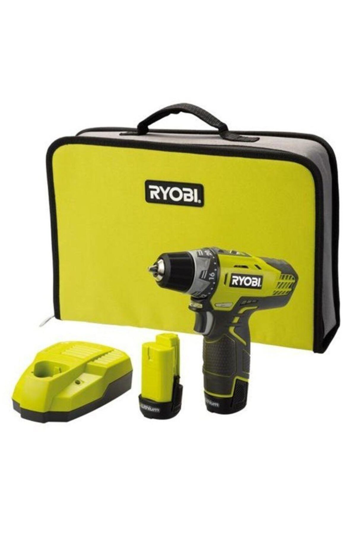 Ryobi R12ddll13s 2 Vitesli Vidalama 12v/1.3ah Li-ion Çift Akülü Matkap 1
