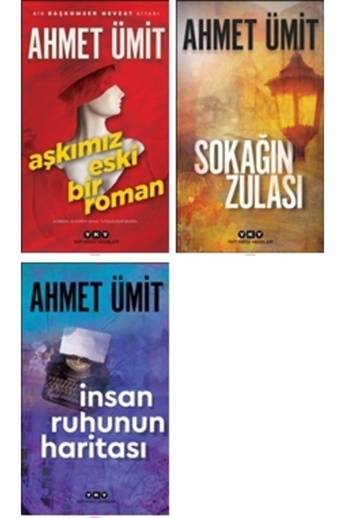 yky ahmet umit 3 kitap seti insan ruhunun haritasi askimiz eski bir roman sokagin zulasi fiyati yorumlari trendyol