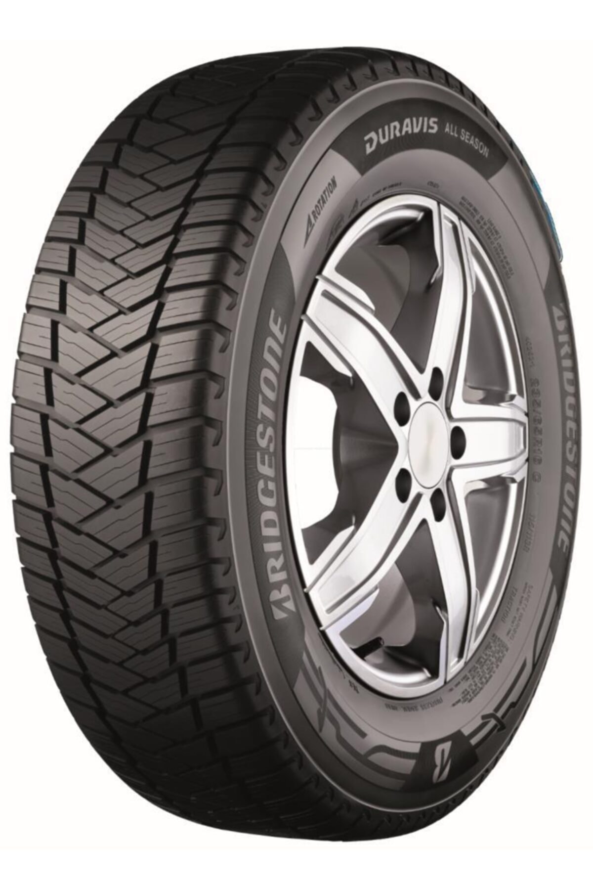 Bridgestone 205/75r16c All Season 10pr Ticari Dörtmevsim (ür:2021)