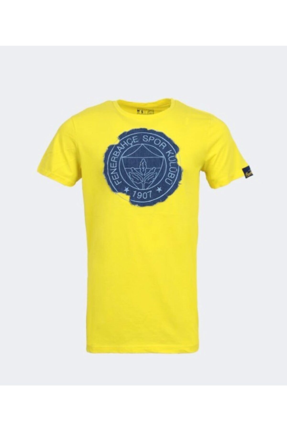 Fenerium Fenerbahçe Erkek Kot Logolu Sarı Tshirt