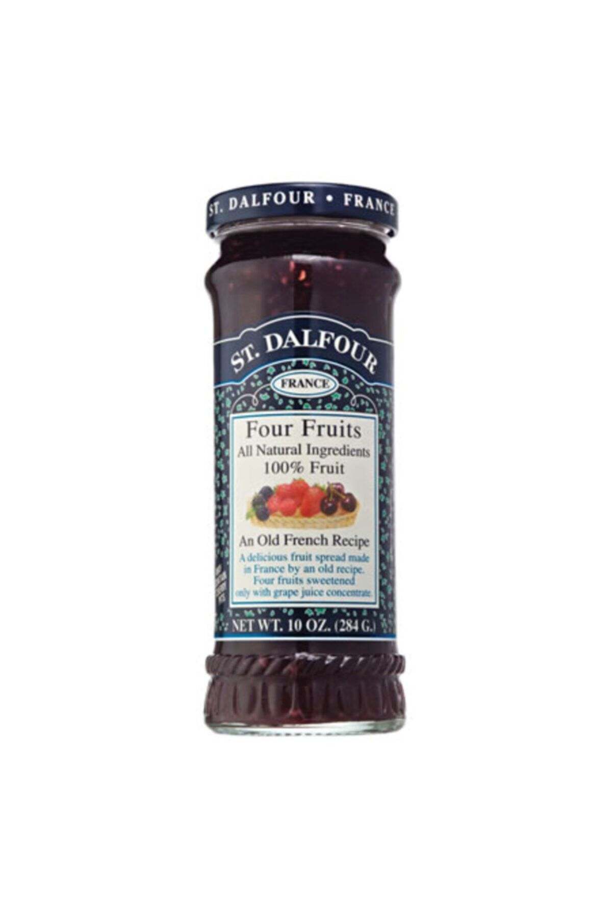 St. Dalfour Dört Meyve Reçeli Şekersiz 284 Gr (quatre Fruits Jam Sugarfree)