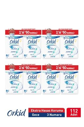 Extra Hassas Koruma Gece Süper Ekonomik Paket 112 Ped (14x8) Boy 3 Image 0