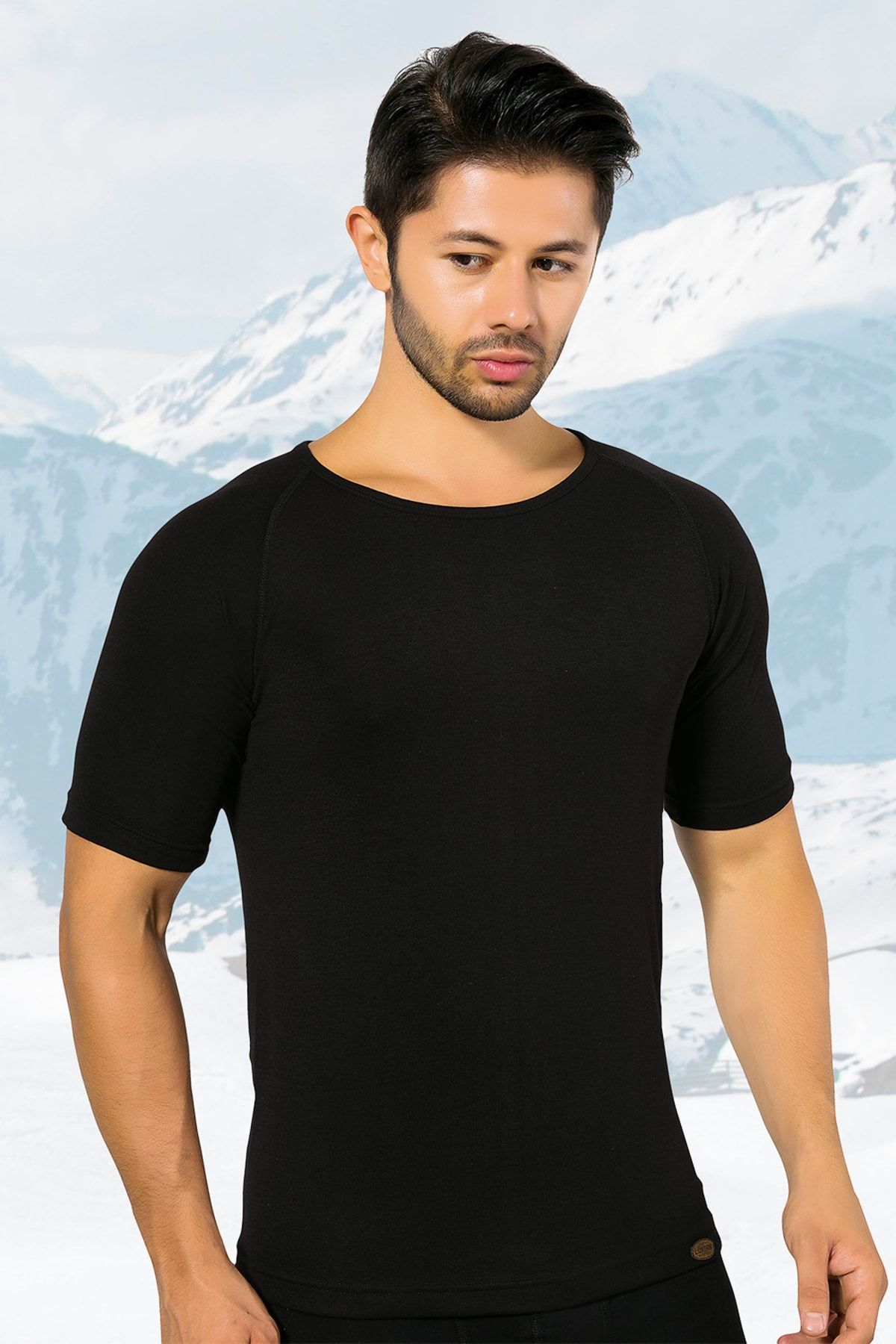 L XDRM Short Sleeve Men s Thermal Undershirt Undershirt Trendyol