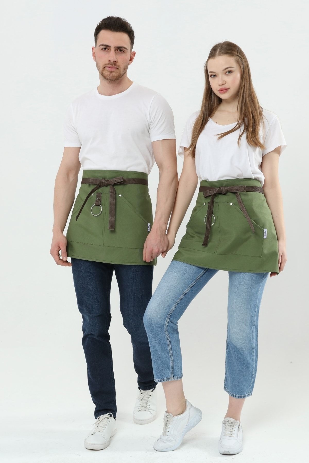 Half kitchen apron deals