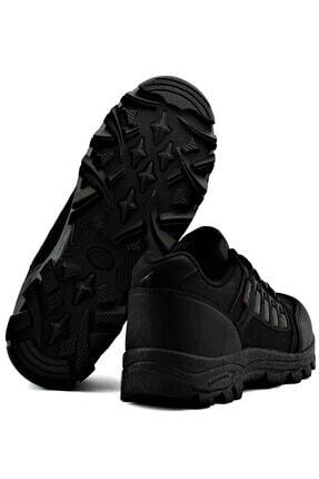 Erkek Siyah Trekking Kısa Bot Soğuga Dayanıklı Büyük Numara (45-46-47) Image 2