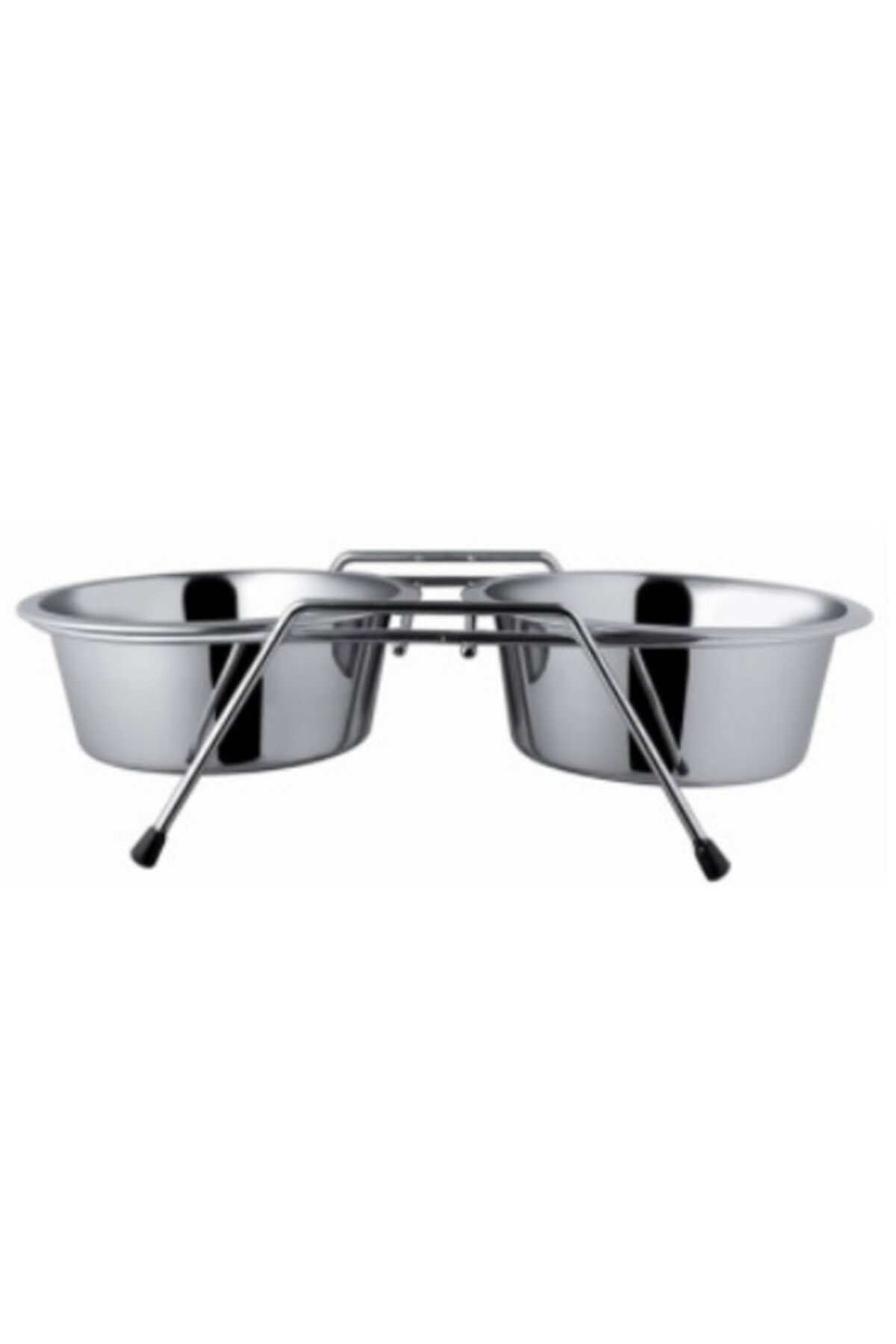 Eurodog Ayaklı Ikili Metal Mama Kabı Ø11,5 Cm