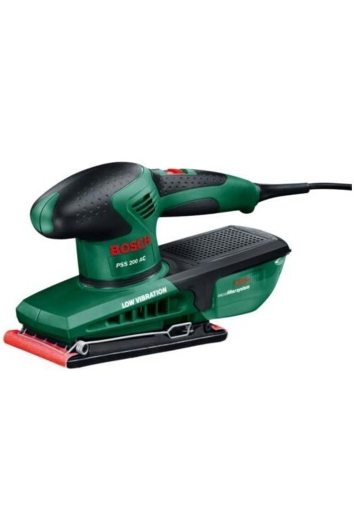 Bosch Pss 200 Ac-elektrikli 200 Watt 92x182 Mm Micro-filtre Sistemli Titreşim Zımpara Makinası