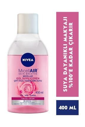 Nivea Gul Suyu Iceren Cift Fazli Makyaj Temizleme Suyu 400 Ml 4005900424648 Trendyol