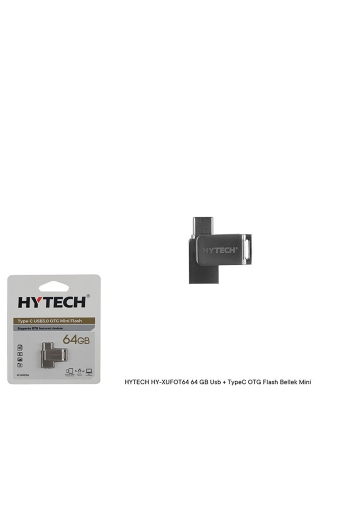 Hytech Hy-xufot64 64gb Type-c Otg Flash Bellek