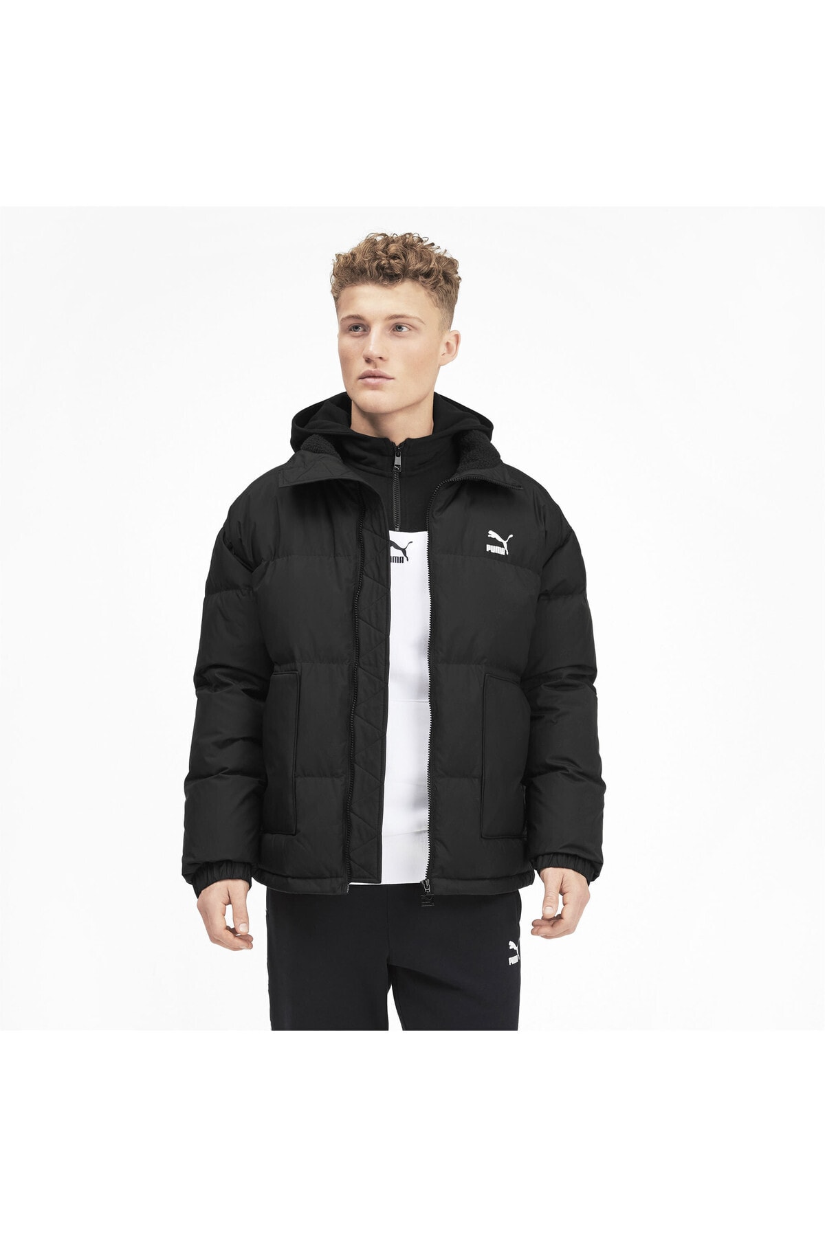 Puma Erkek Siyah Classics Down Mont