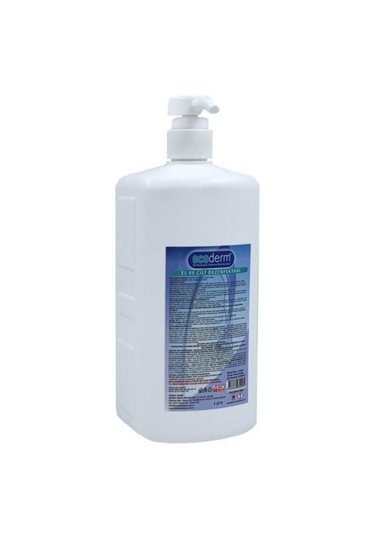 Ecoderm Alkol Bazlı El Ve Cilt Dezenfektanı 1000 Ml