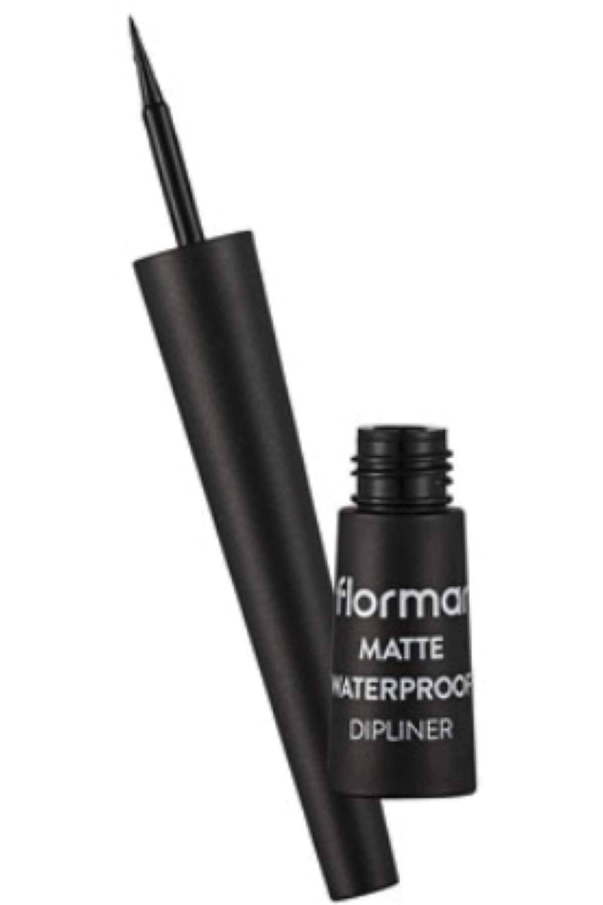 Flormar Mat Siyah Dipliner - Waterproof 8690604536481