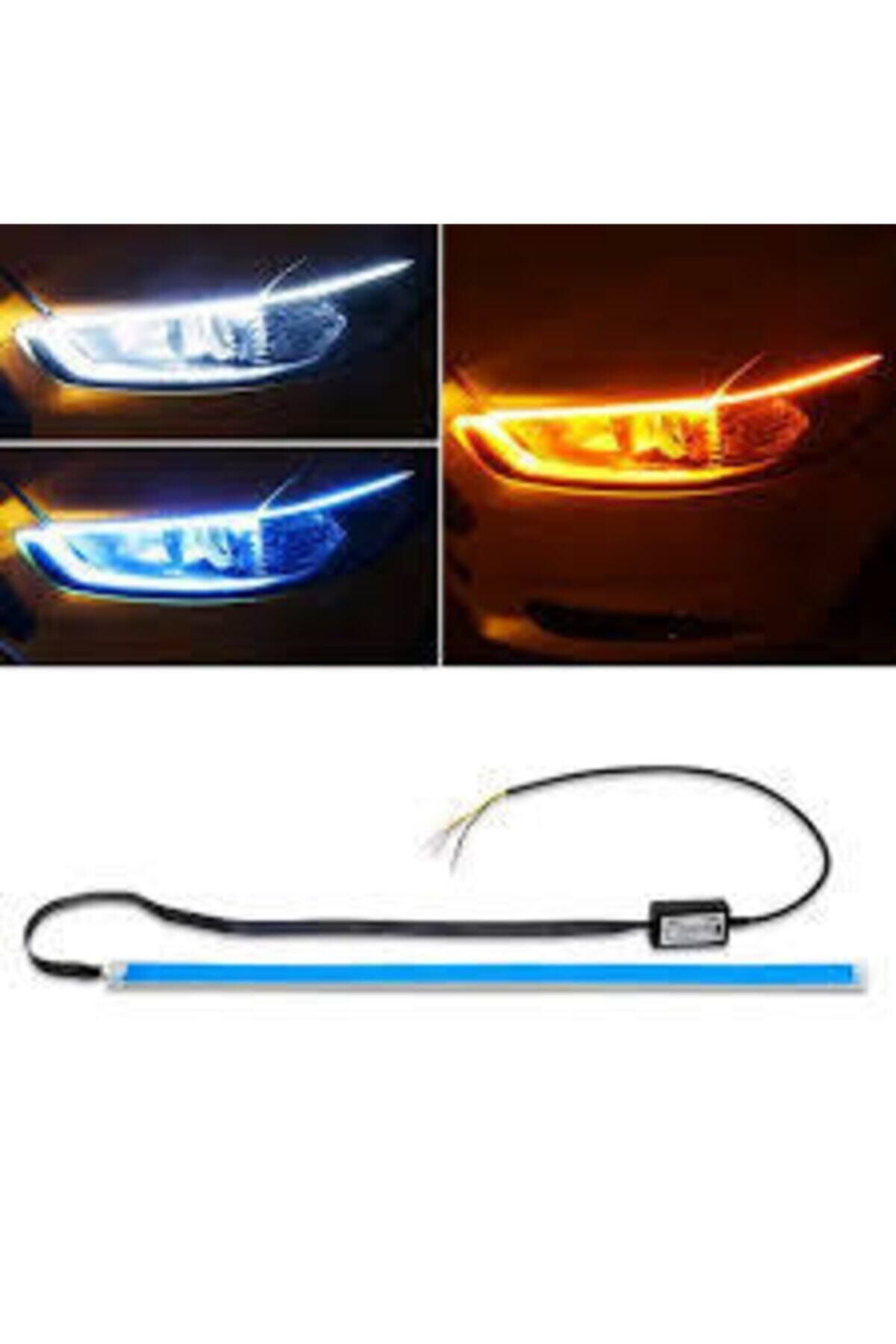 apexi bmw kayar sinyalli gunduz fari far ustu 60 cm kayan led gunduz fari kayar sinyal 2 adet takim fiyati yorumlari trendyol