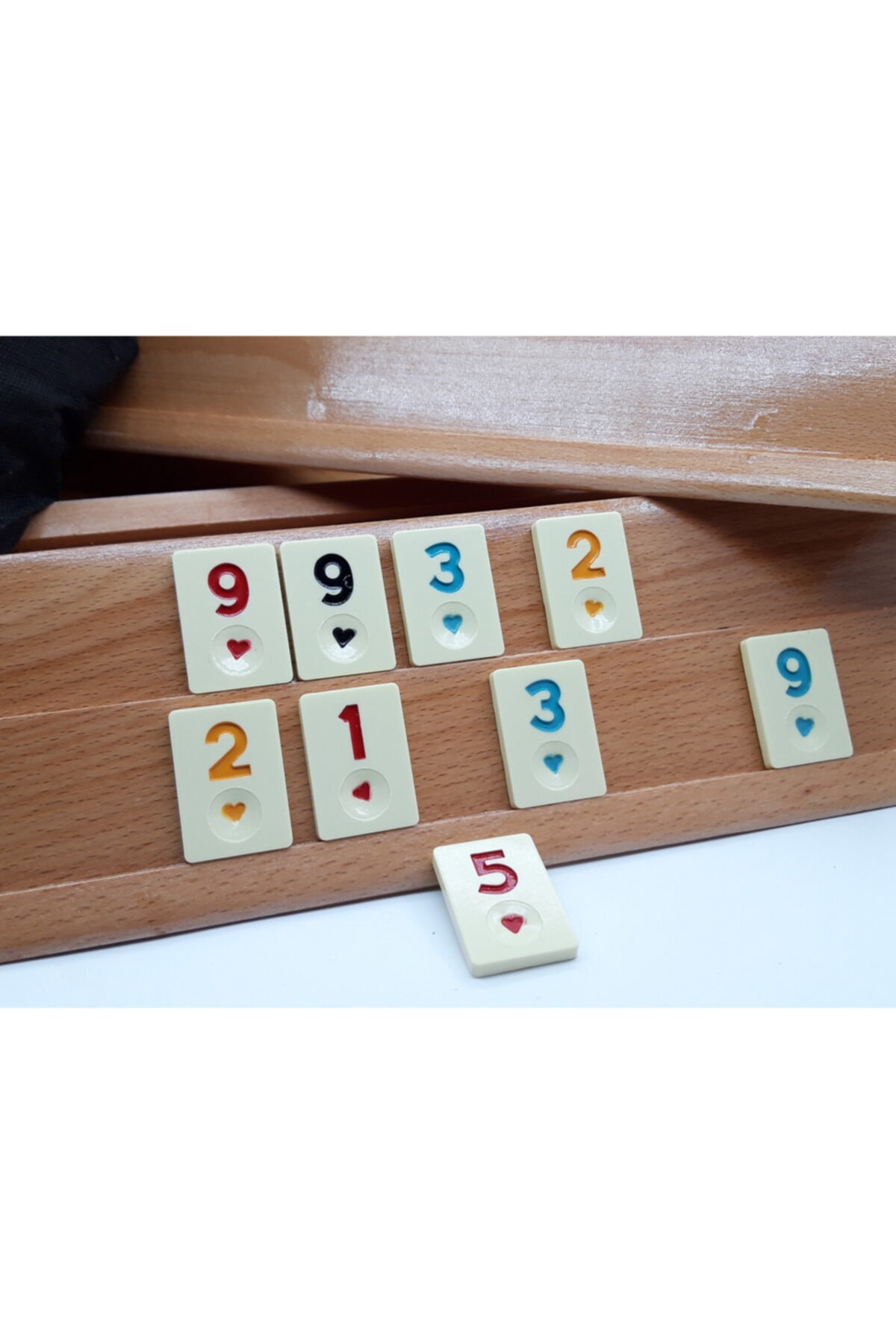 Trendyıldızı Özel Yapım Lüx Büyük Boy Ahşap Okey Takımı