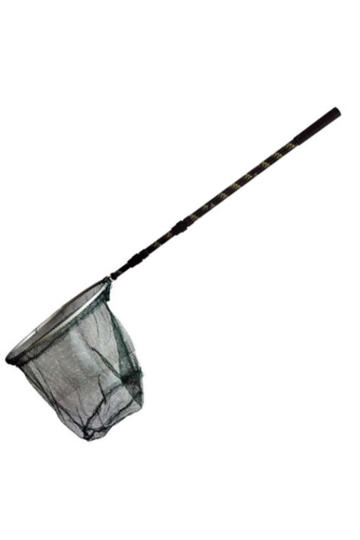 Port Fish Kepçe Siyah Saplı Yuvarlak Çap 35 Cm Boy 180 Cm