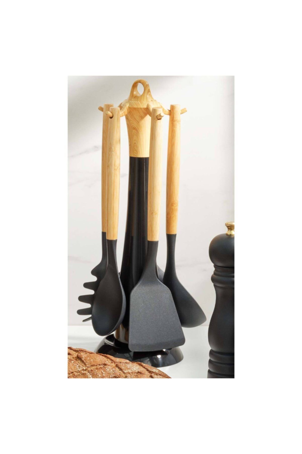 karaca woodland black 6 parca servis seti fiyati yorumlari trendyol