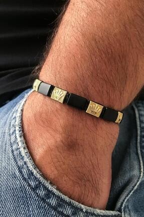 Toms Jewelry Unisex Siyah Makrome Bileklik Tmj10699-799-g