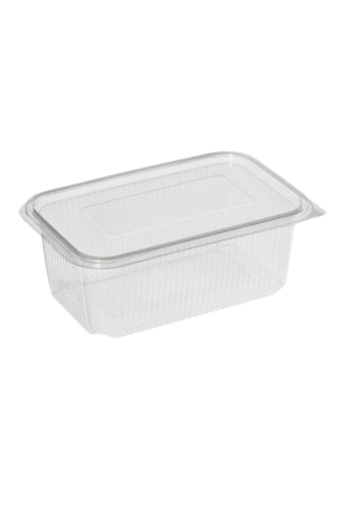 İhtiyaç Limanı Kullan At Tek Kullanımlık Plastik Kapaklı Kase 1000 gr 50 Adet