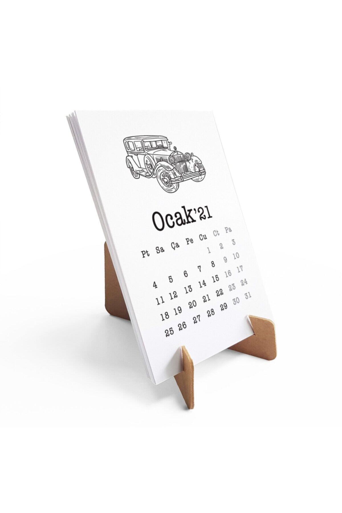 bi'aldım Klasik Arabalar Masa Takvimi