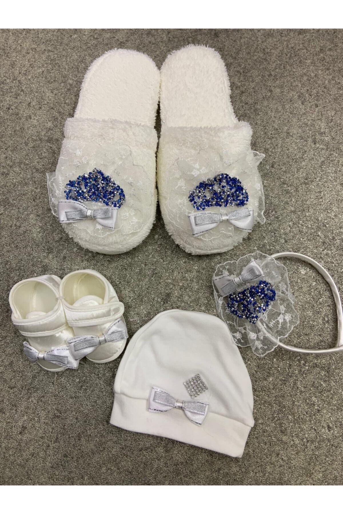 Petite Ponpon Baby Ponpon Baby Lousa Terlik Set Takım