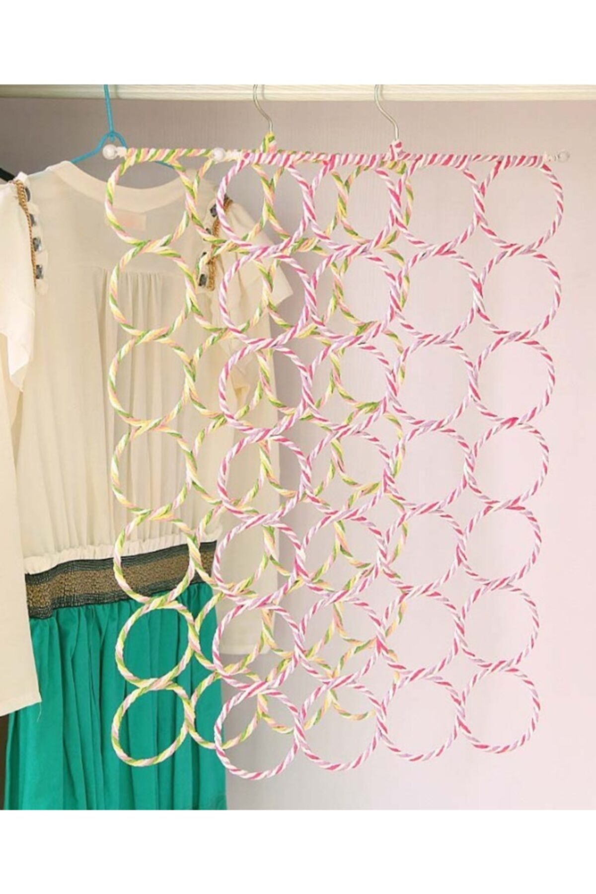 AlanMemnun Kravat Ve Şal Askısı 28 Halkalı