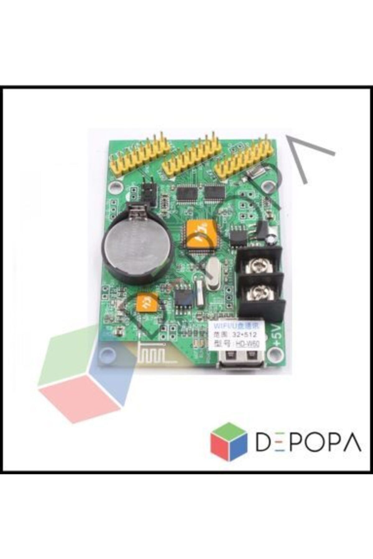 Depopa Elektronik Hd W60 Tek Renk Kontrol Kartı