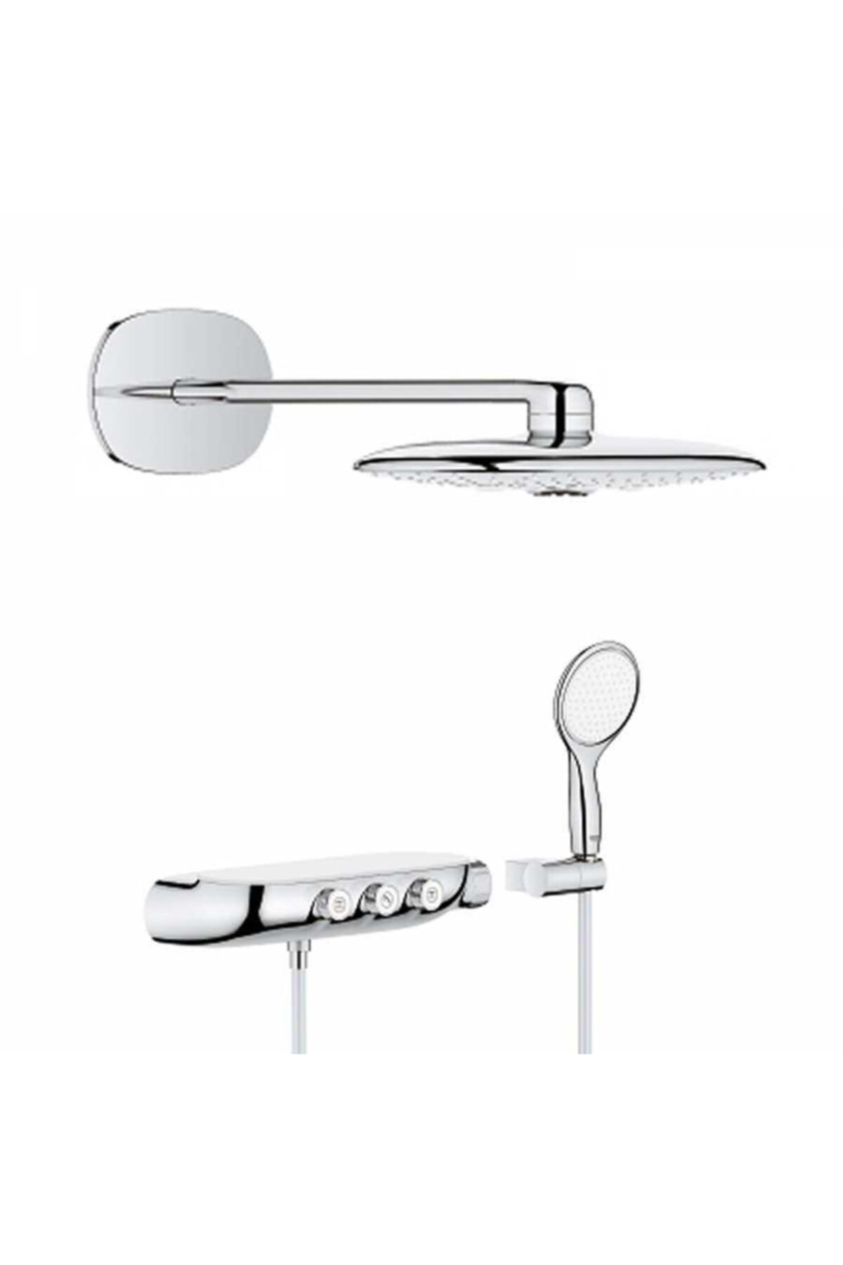 Grohe Rainshower System Smartcontrol Duo 360 Termostatik Yarı Ankastre Duş Bataryası 26443000