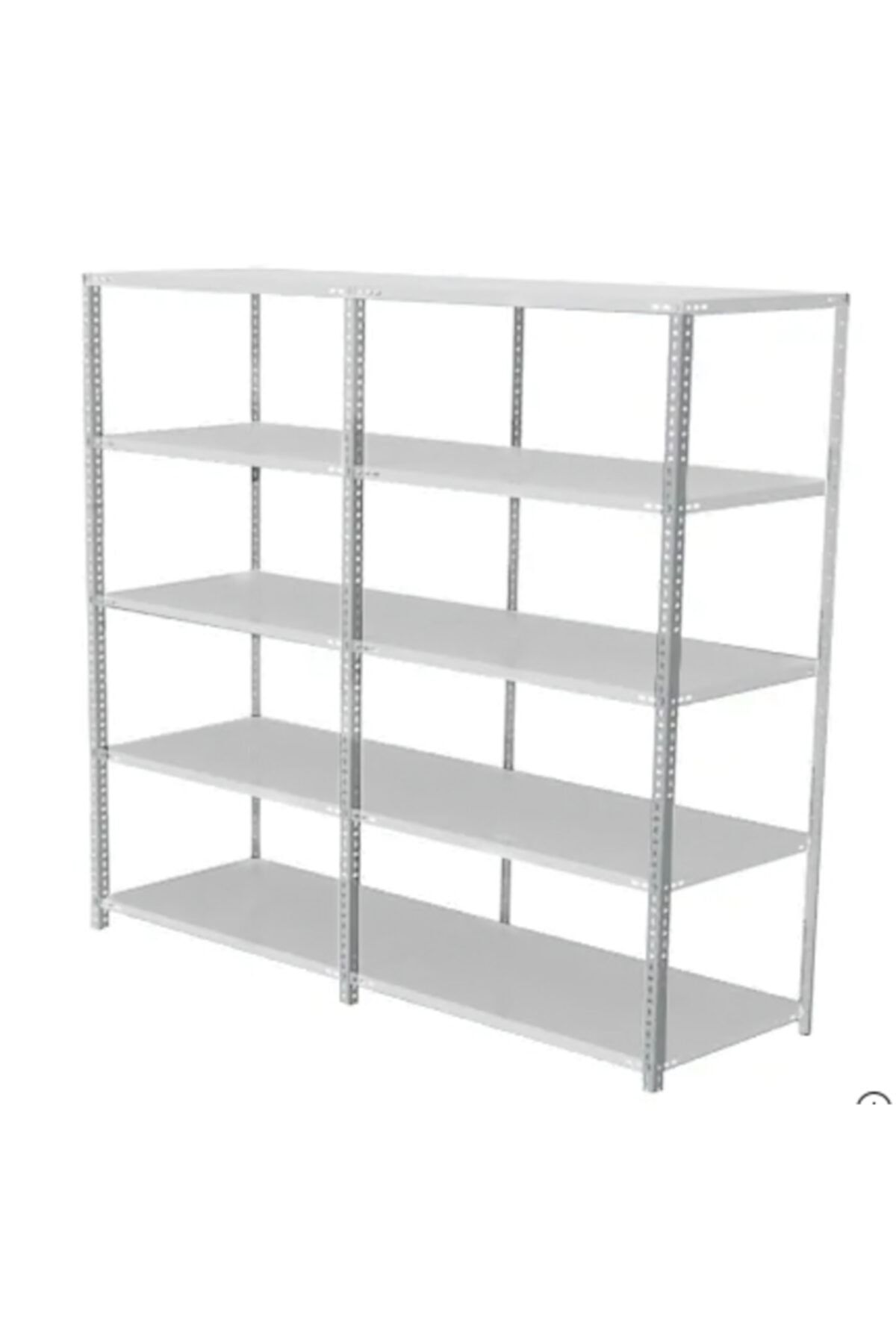 Mekoraf Beyaz 10 Katlı Çift Ünite 31x93x250