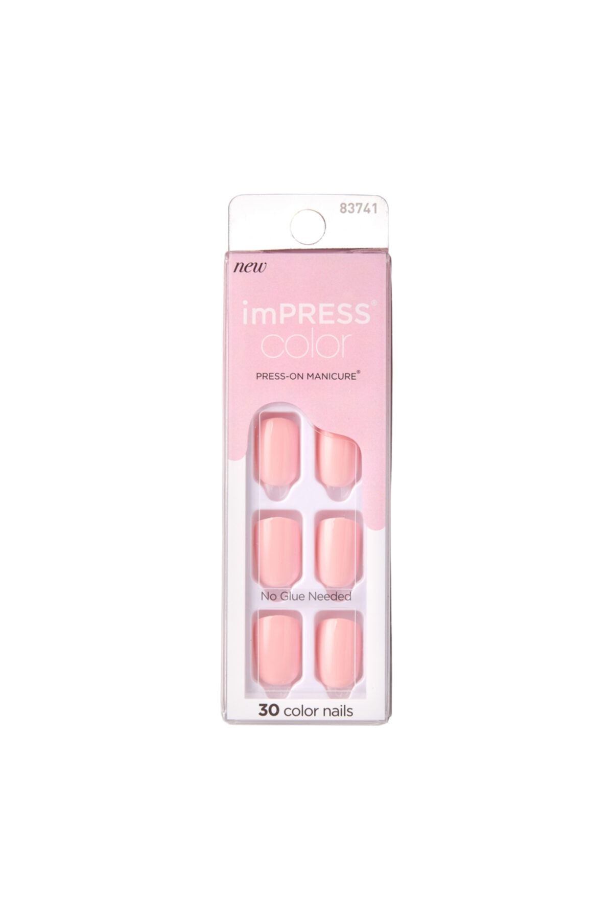 Impress Color Kendinden Yapışkanlı Takma Tırnak - Kısa- Kımc002