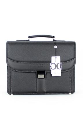 Laptop Evrak Çanta 15,6 Inç Kilit Mekanizmalı Organizer Iç Bölüm Omuz Askılı Image 0