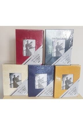 2 Adet  100lük Albüm 10x15cm Deri Kaplı Foto Pencereli Kalın Kapaklı Image 0