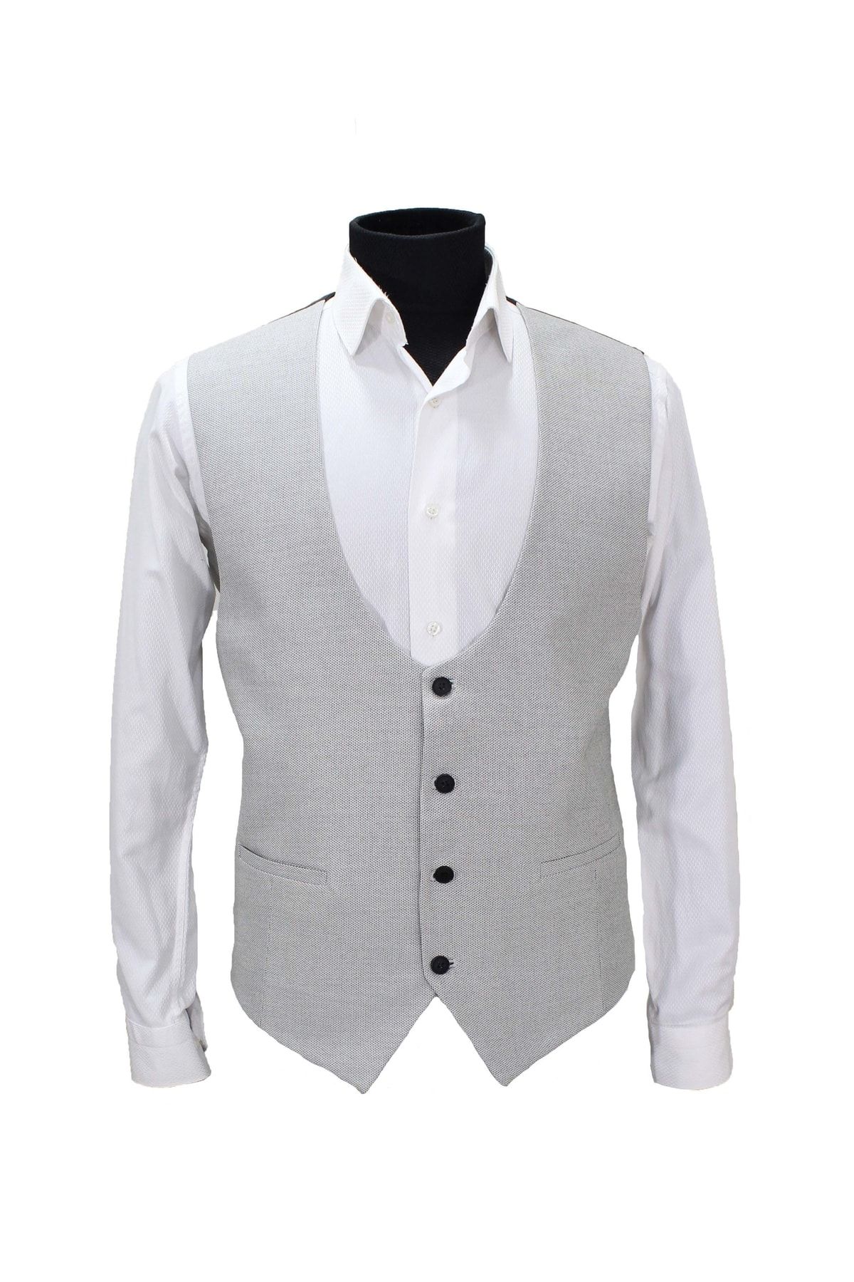 U top neck waistcoat